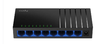 רכזת רשת / ממתג CUDY 8-Port Gigabit Desktop Switch GS108D-IL