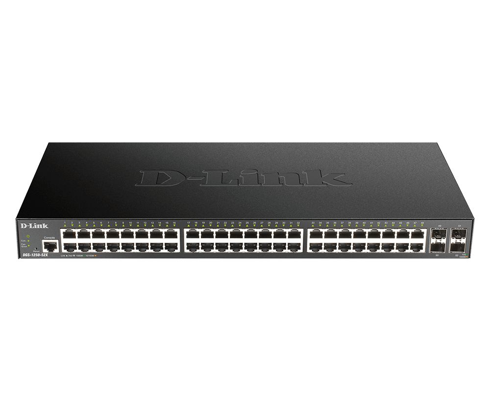 רכזת רשת / ממתג D-LINK DGS-1250-52X