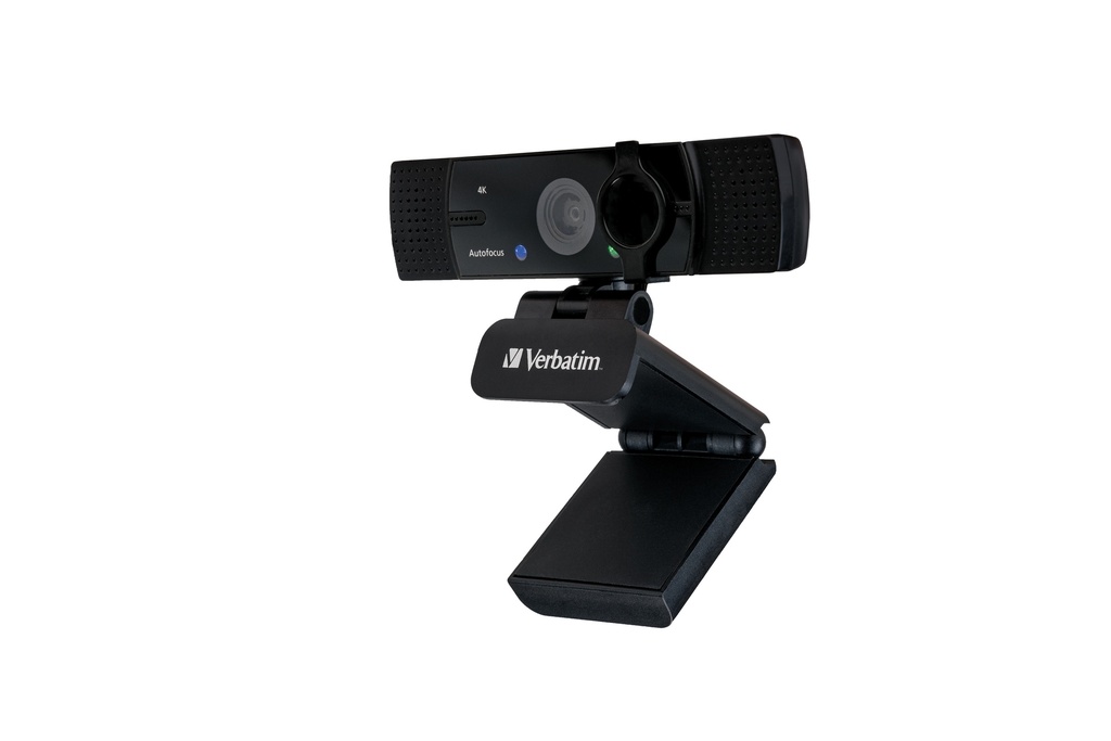  Verbatim AWC-03 Ultra HD 4K Autofocus Webcam with Dual Microphone 