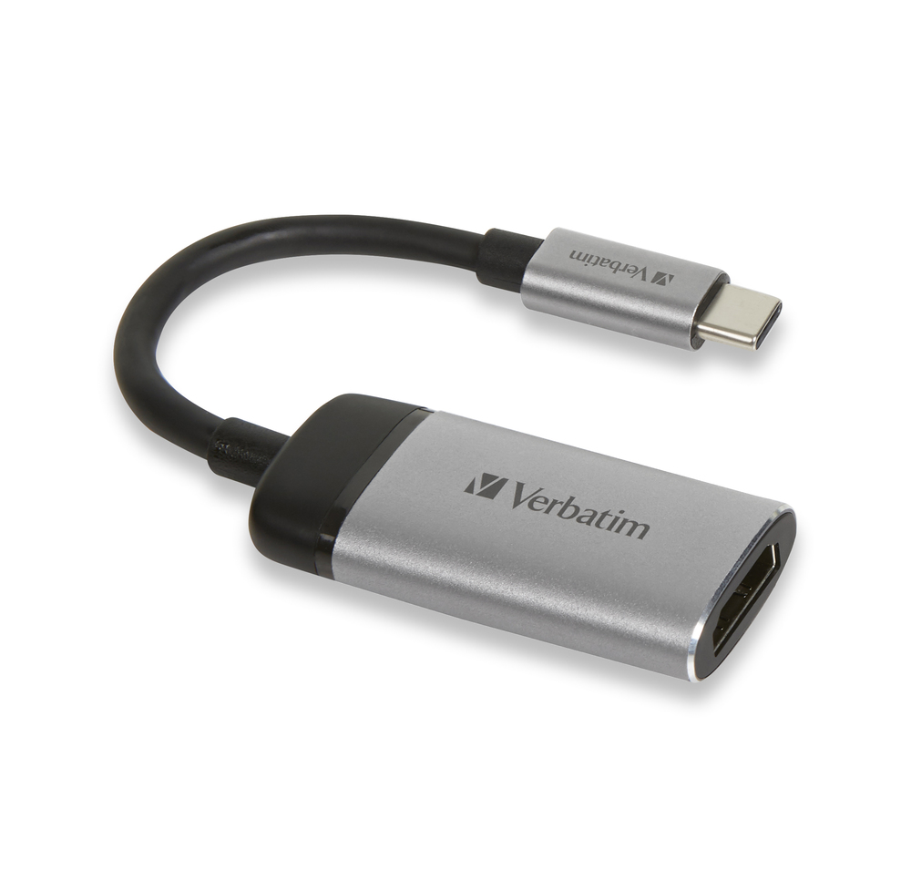  מתאם Verbatim USB-C™ TO HDMI 4K ADAPTER 