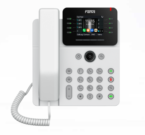 טלפון IP FANVILL V62G צבע לבן