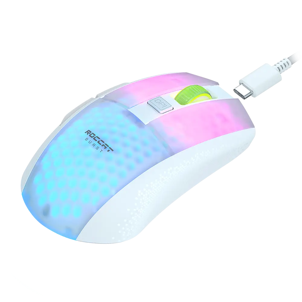  עכבר גיימינג ROCCAT BURST PRO AIR – לבן 