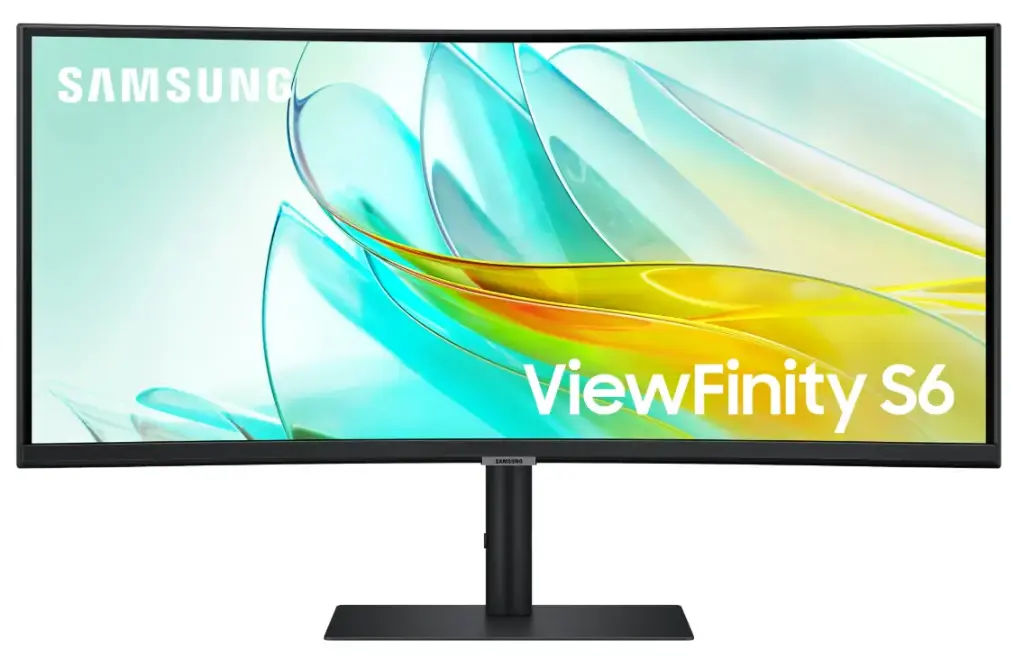 מסך מחשב ‏34 ‏אינטש Samsung ViewFinity S6 S65UC S34C650UAM WQHD סמסונג 