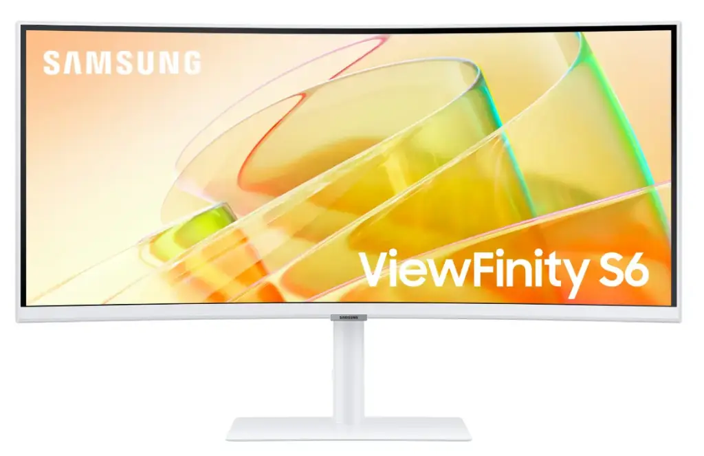 מסך מחשב ‏34 ‏אינטש Samsung ViewFinity S6 S34C650TAM UWQHD סמסונג 