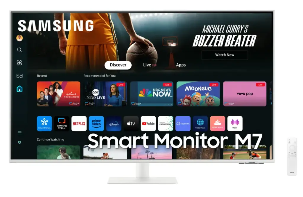 מסך מחשב Samsung S43DM703UM Full HD סמסונג צבע לבן