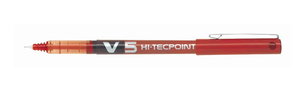 עט טכפוינט V5 אדום PILOT  