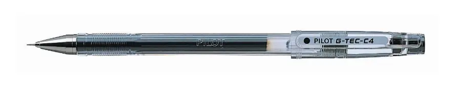 עט ג'ל 0.4 G-TEC-C4 שחור PILOT