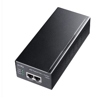  60W Gigabit PoE+/PoE Injector POE300 CUDY 