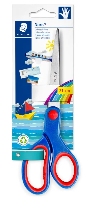 מספריים לגזירת נייר STAEDTLER 21 ס"מ Noris® 965