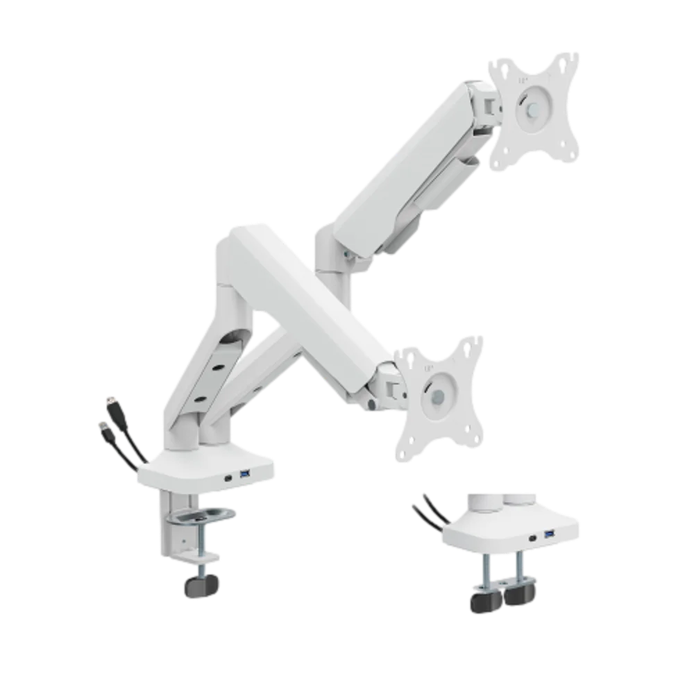  זרוע שולחנית למסך 17'-35' עם כניסת TYPE C+USB דגם LDT94-C024UCE מבית LUMI 