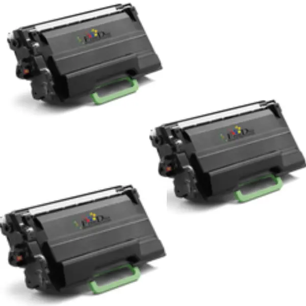 מארז חסכון 3 טונרים תואמים Brother TN3601XL  (סה"כ   18,000 דפים)