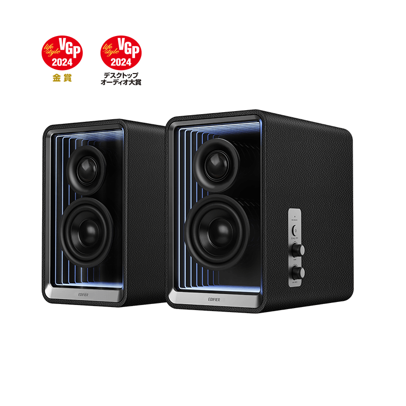 רמקול Edifier QR65 Active Monitor Spkr with 65W GaN Chrgr(black) 