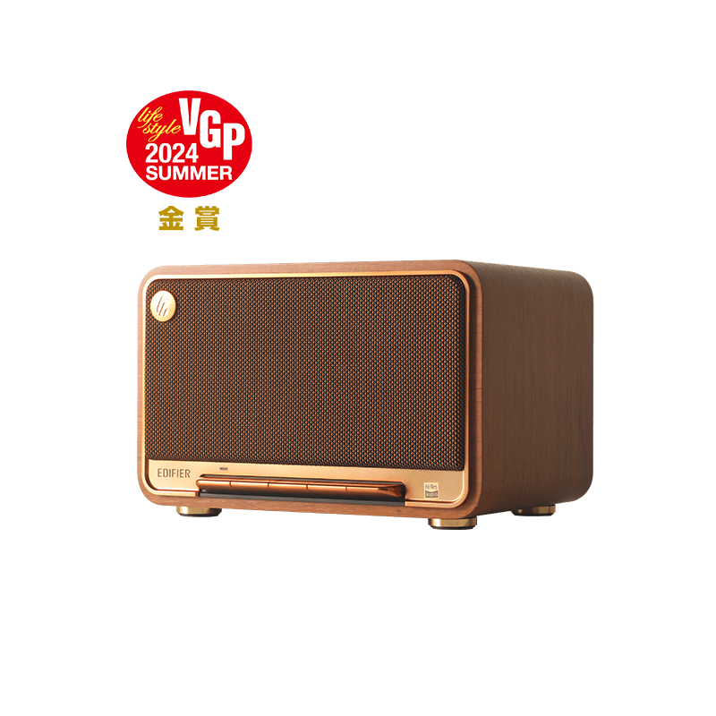 רמקול Edifier D32 - Tabletop Wireless Speaker (brown) 