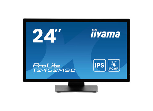  מסך מגע IIYAMA 24" PROLITE IPS FHD 60HZ 5MS PCAP 10PT TOUCH 