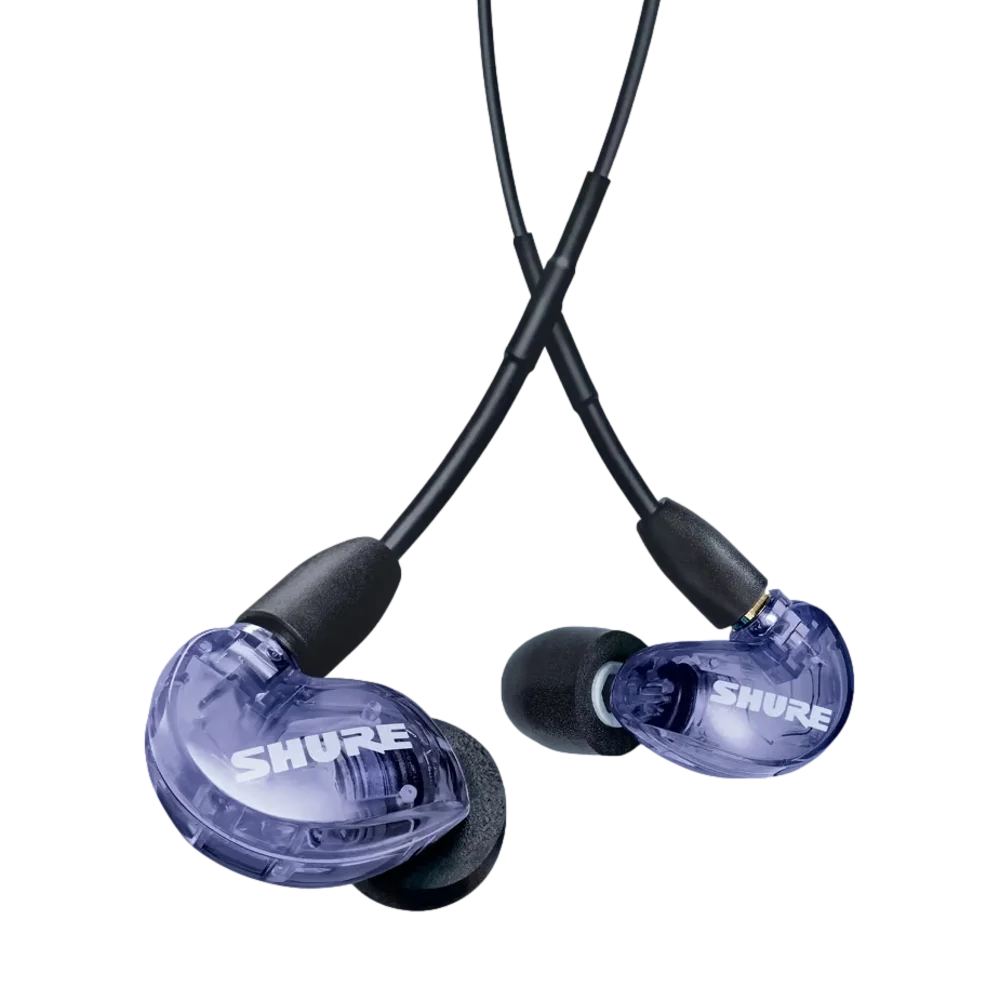  אוזניות IN-EAR מקצועיות עם טכנולוגיית סינון רעשים דגם SE215 מבית SHURE 