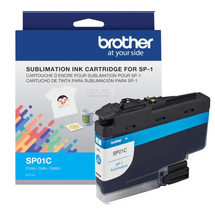 ראש דיו כחול מקורי Brother SP01C 