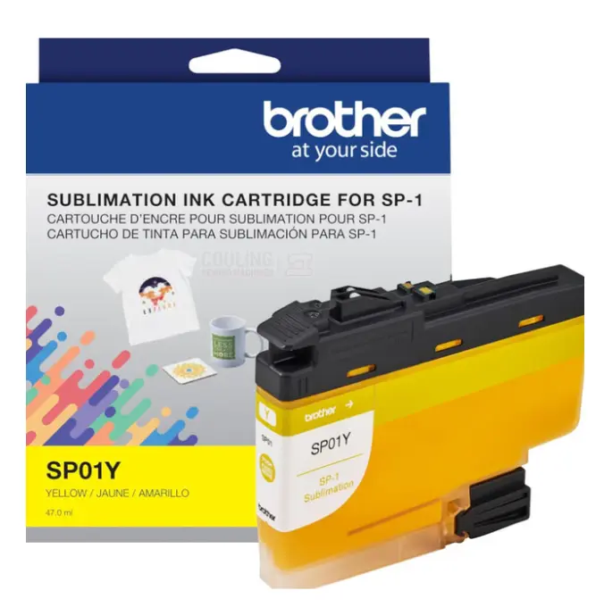 ראש דיו צהוב מקורי Brother SP01Y   