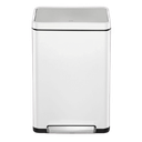  פח רגלית EKO X-CUBE 45L בצבע לבן 