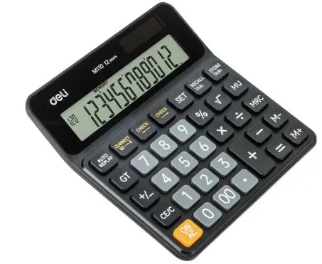 מחשבון שולחני Deli EM110 