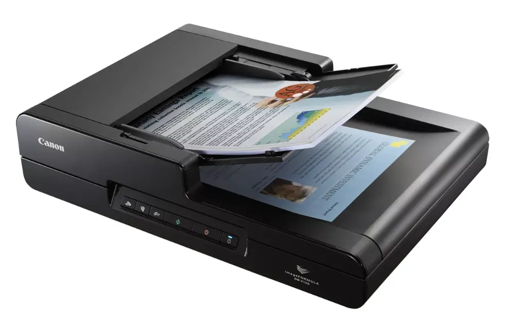 סורק מסמכים משטח ומזין Canon imageFORMULA DR-F120