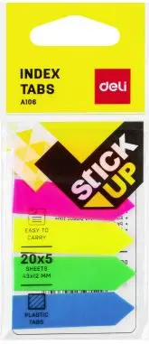 דגלוני חץ 5 צב' deli 10602