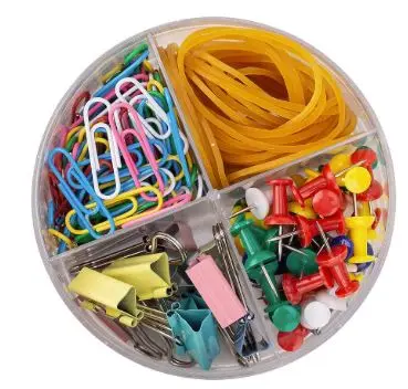 סט גומיות מהדקים לחצנים נעצים Deli 20703