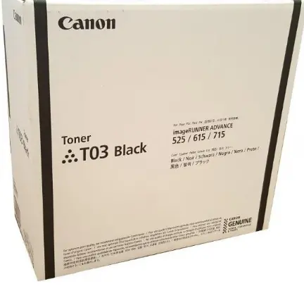 טונר מקורי CANON T03 (51,500 דפים)