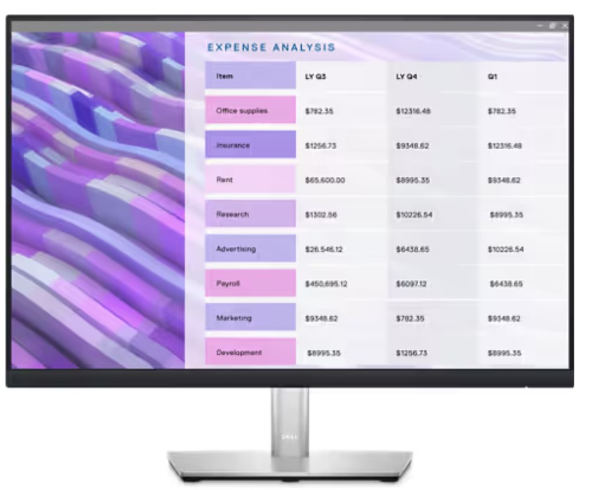 מסך מחשב Dell Pro 24 Plus QHD USB-C Hub Monitor - P2425DE