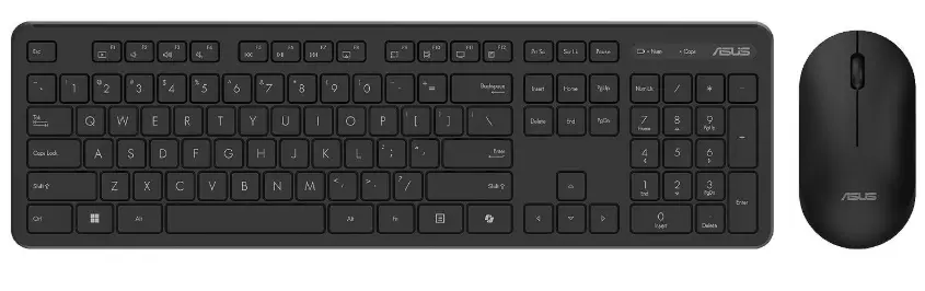 סט מקלדת ועכבר אלחוטי Asus CW100 עברית/אנגלית/רוסית 