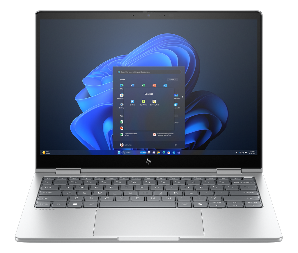 מחשב נייד HP EliteBook 8 G1i 13| U5 225U |16GB| 512GB | W11p64 |5YW AD3P0ET 