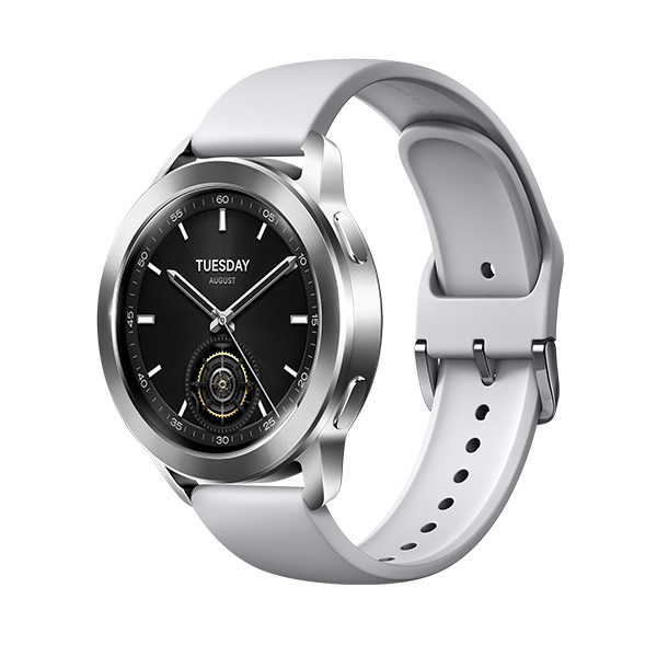  שעון ספורט חכם שיאומי דגם Xiaomi Watch S3 בצבע כסף 