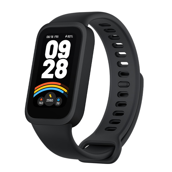  צמיד כושר חכם דור 9 דגם Xiaomi Smart Band 9 Active בצבע שחור 