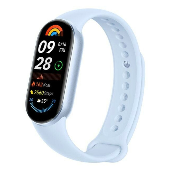  צמיד כושר חכם דור 9 דגם Xiaomi Smart Band 9 בצבע כחול 