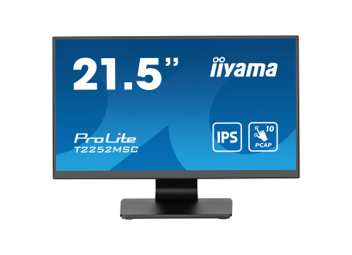  מסך מגע IIYAMA 21.5" PROLITE IPS FHD 5MS PCAP 10PT TOUCH 