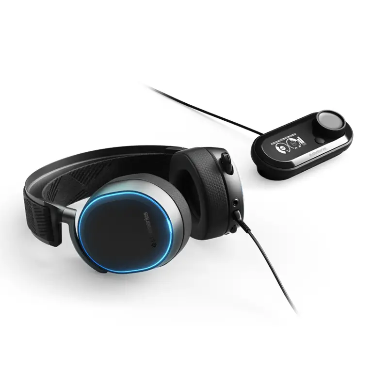  אוזניות גיימינג SteelSeries Arctis Pro + GameDAC – אודיו Hi-Res, צליל סראונד מותאם אישית Arctis Pro Plus GameDac 