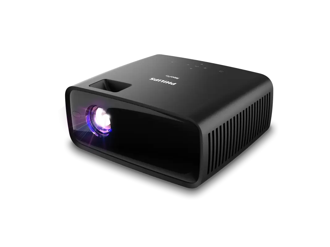  מקרן LED 720P עד 65″ עם רמקולים 2.1 מובנים 100 לומן PHILIPS Neopix 120 