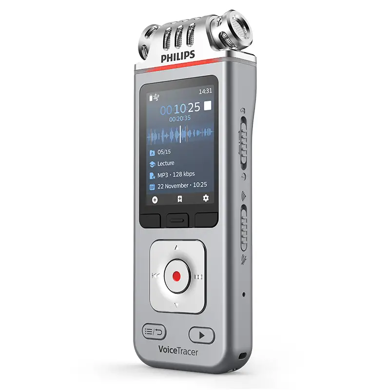  טייפ מנהלים דיגיטלי עם 3 מיקרופונים PHILIPS DVT4110 