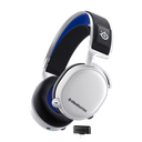  אוזניות גיימינג אלחוטיות עם מיקרופון SteelSeries Arctis 7P+ DTS 7.1 מתאים ל-PlayStation צבע לבן Arctis7P+ White 