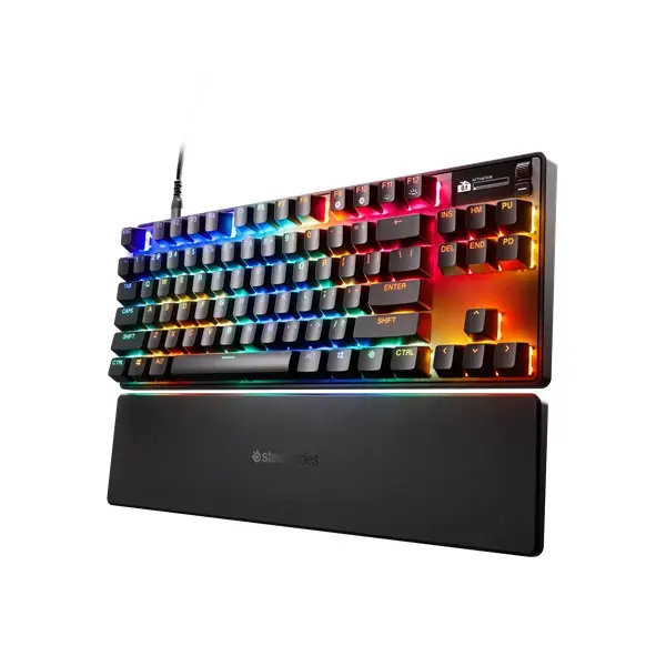  מקלדת גיימינג מכנית מקצועית SteelSeries Apex Pro Gen 3 TKL Apex Pro Gen3 TKL 