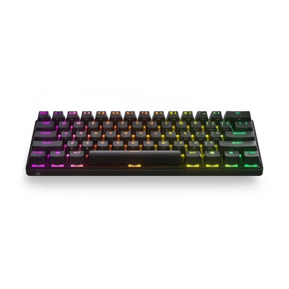  מקלדת גיימינג אלחוטית מיני מקצועית Apex Pro Mini WL US Steelseries Apex Pro-Mini Wireless 
