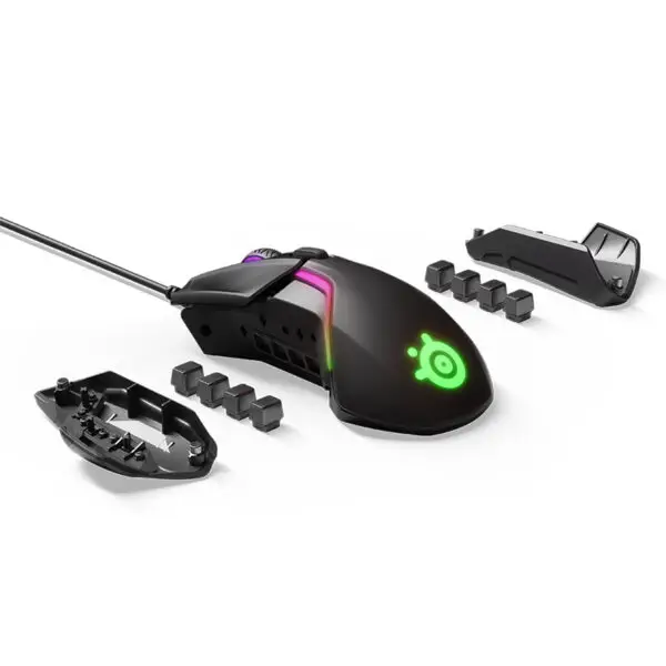  עכבר גיימינג אופטי עם חיישן כפול Steelseries Rival 600 