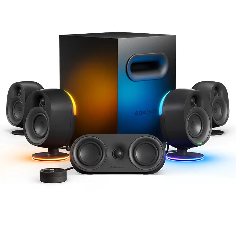  מערכת 5 רמקולים למחשב עם סאב וופר Arena 9 Steelseries Arena 9 EU 