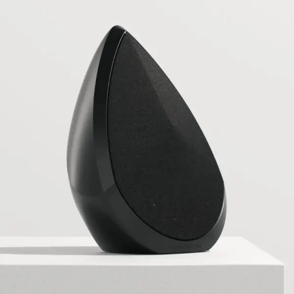  רמקול עוצמתי מעוצב אלחוטי Pantheone Obsidian Obsidian WiFi Home Speaker 