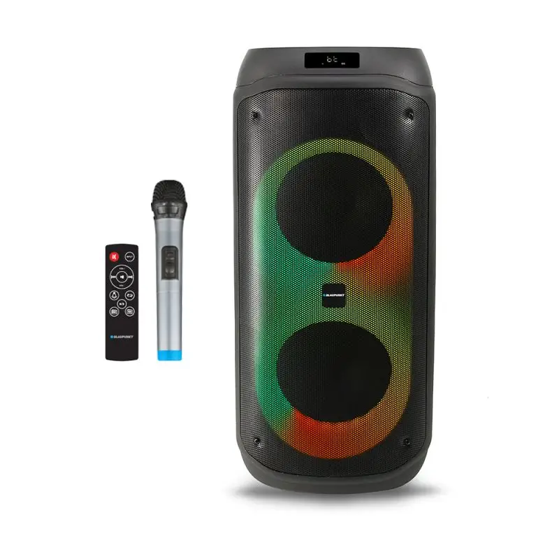  רמקול מסיבות עוצמתי בחיבור בלוטוס עם אפשרות הקלטה עם מיקרופון אלחוטי ושלט PartySpeaker-1300 