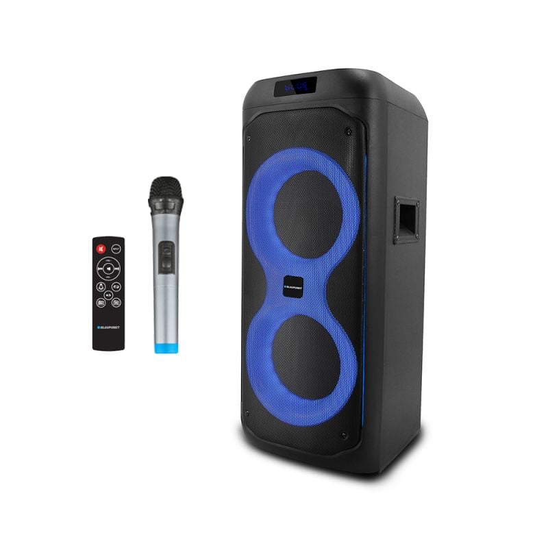  רמקול מסיבות בחיבור בלוטוס עם אפשרות הקלטה עם מיקרופון אלחוטי ושלט PartySpeaker-1200 