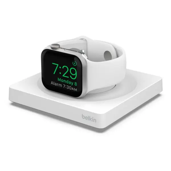  מטען נייד מהיר ל-Apple Watch – Belkin BoostCharge Pro, כולל כבל USB‑C ותמיכה ב־Fast Charging WIZ015 