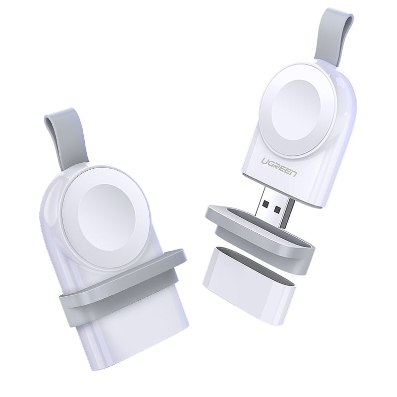  מטען מגנטי נייד ל‑Apple Watch – UGREEN MFi, קייס קומפקטי, טעינה תוך שעתיים, מושלם לדרך UGREEN CD144 50944 