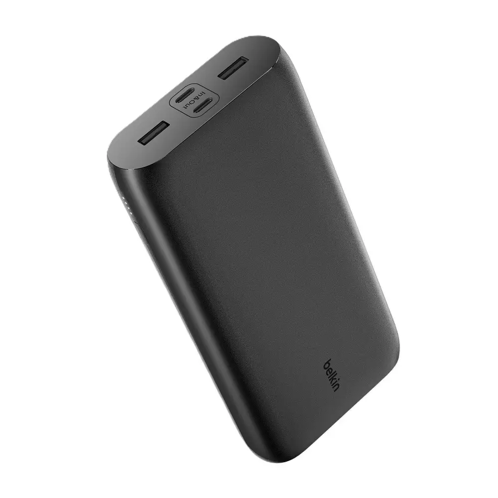  מטען נייד Belkin BoostCharge 32W PD PPS 4 יציאות Power Bank 26K BPB016-btBK 