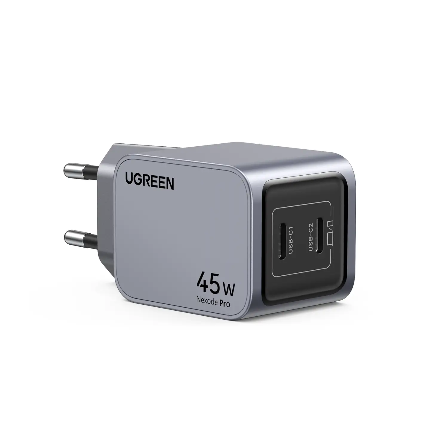  מטען קיר UGREEN NEXODE PRO 45W 2C שחור X707-35008 