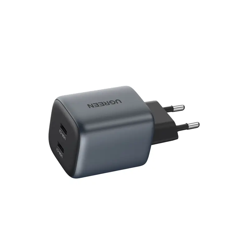  מטען קיר טעינה מהירה 45W בחיבור USB-C כפול GaN-PD CD294 